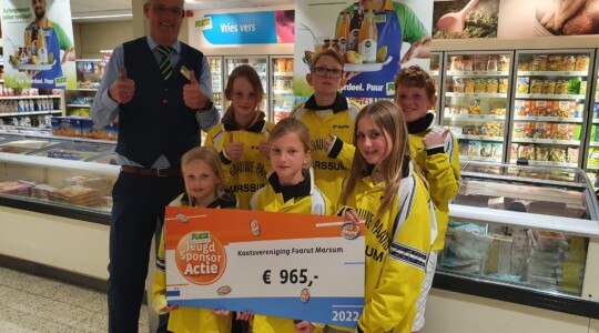 Jeugdsponsor actie poiesz