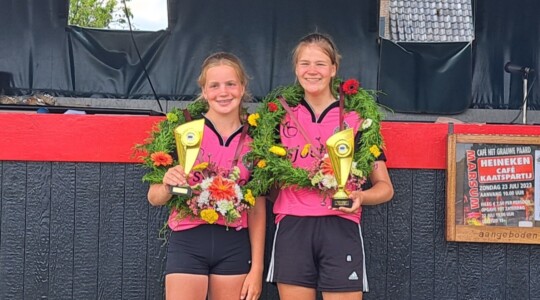 KNKB pupillen meisjes door elkaar loten A en B klasse